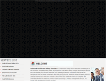 Tablet Screenshot of hallmarkbilling.com